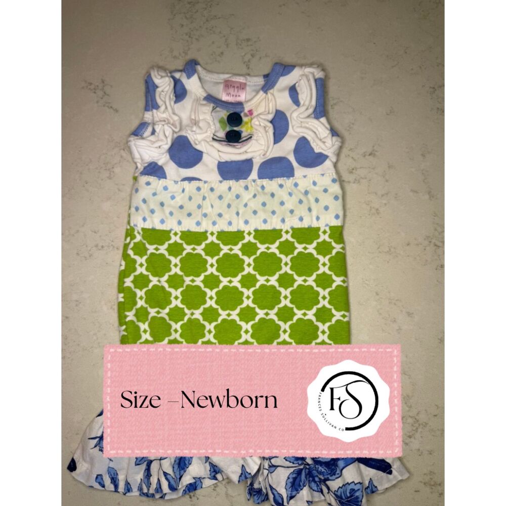 Maximalist Ruffle Romper, Newborn - Picture 1 of 5